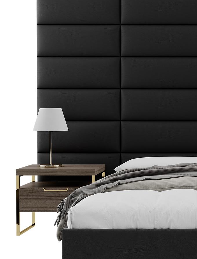 Vintage Leather Jet Black